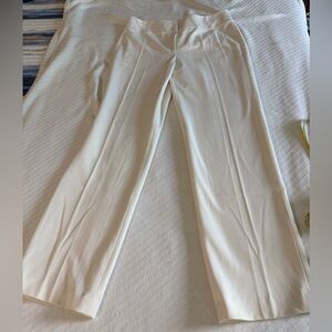 Elegant Winter White Trousers